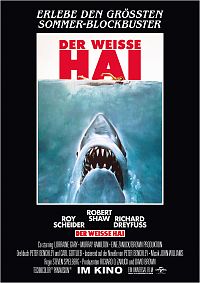 Plakat Der weiße Hai