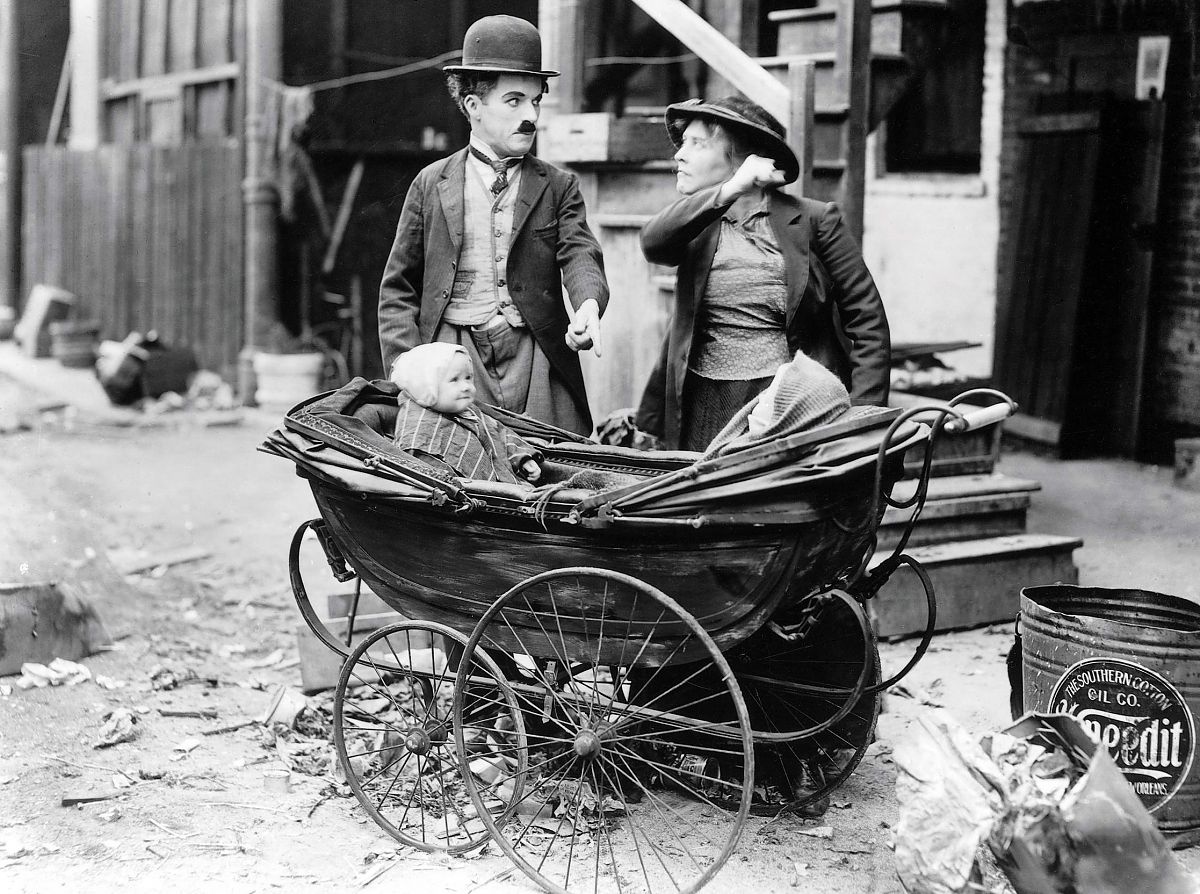 Charlie Chaplin - Der Vagabund und das Kind - Film-Still