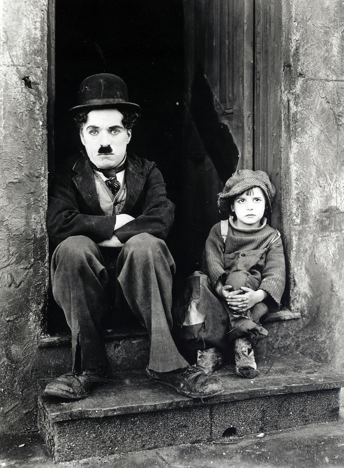 Charlie Chaplin - Der Vagabund und das Kind - Film-Still