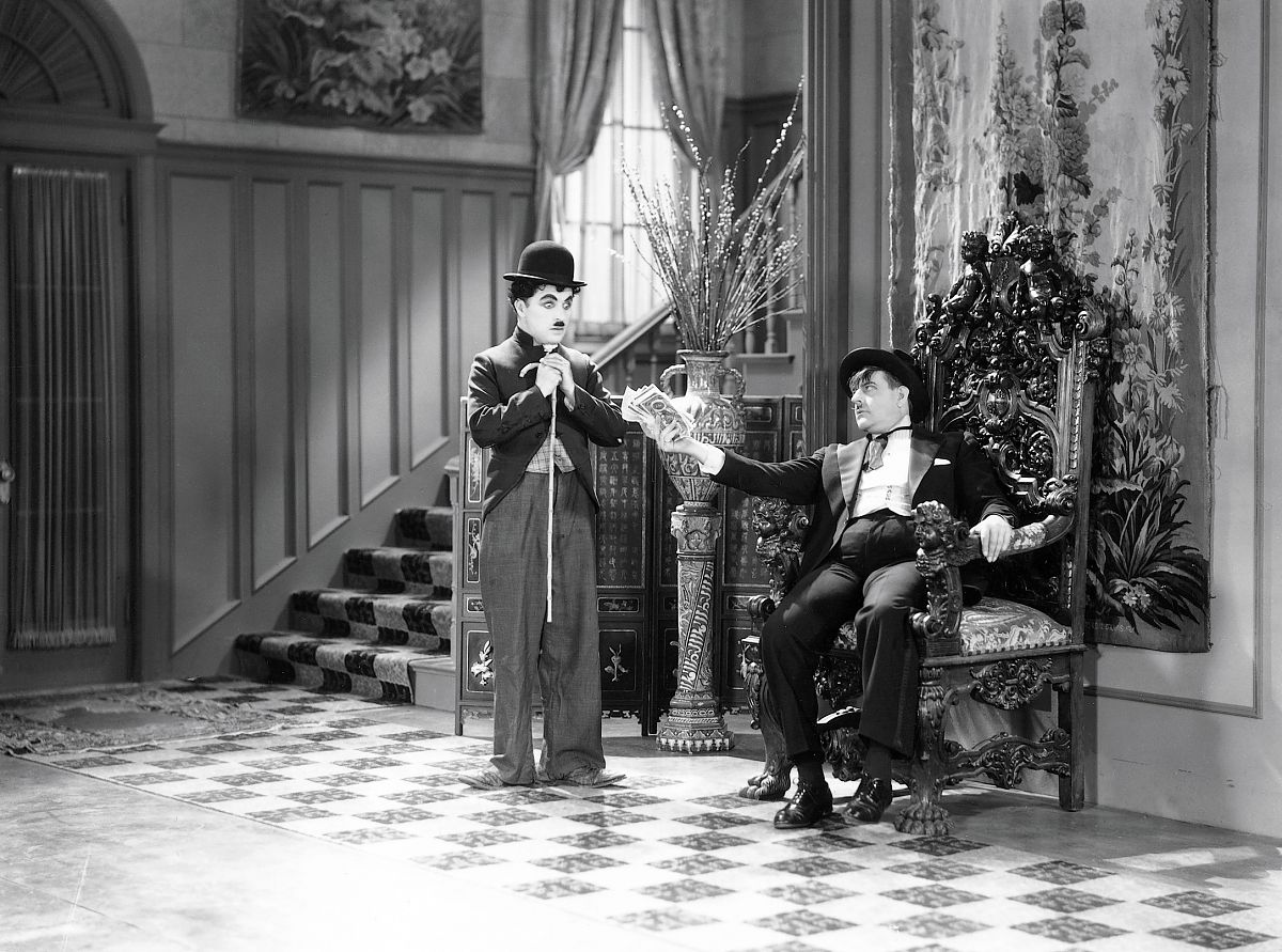 Charlie Chaplin - Lichter der Großstadt - Film-Still