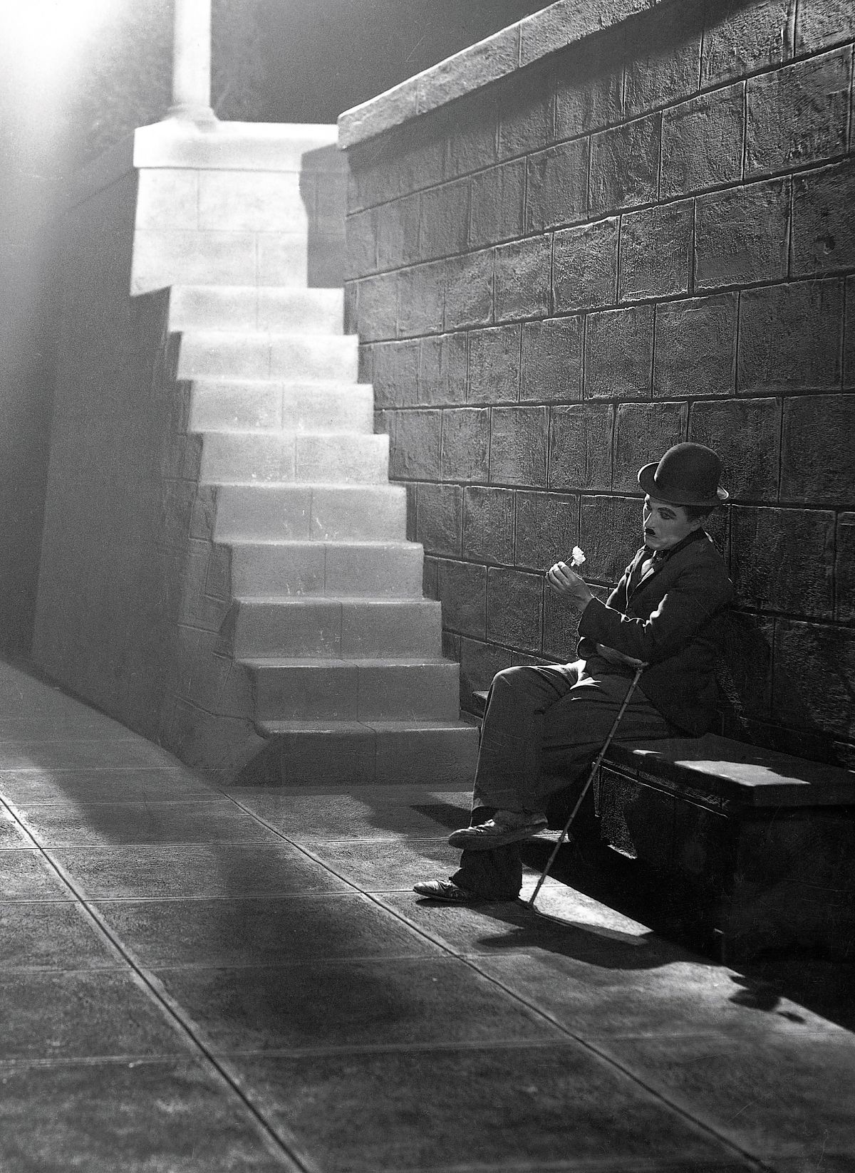 Charlie Chaplin - Lichter der Großstadt - Film-Still