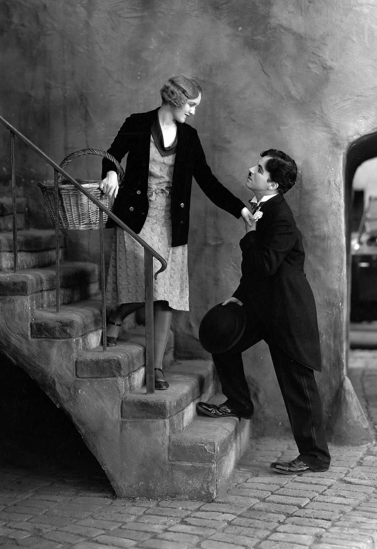 Charlie Chaplin - Lichter der Großstadt - Film-Still