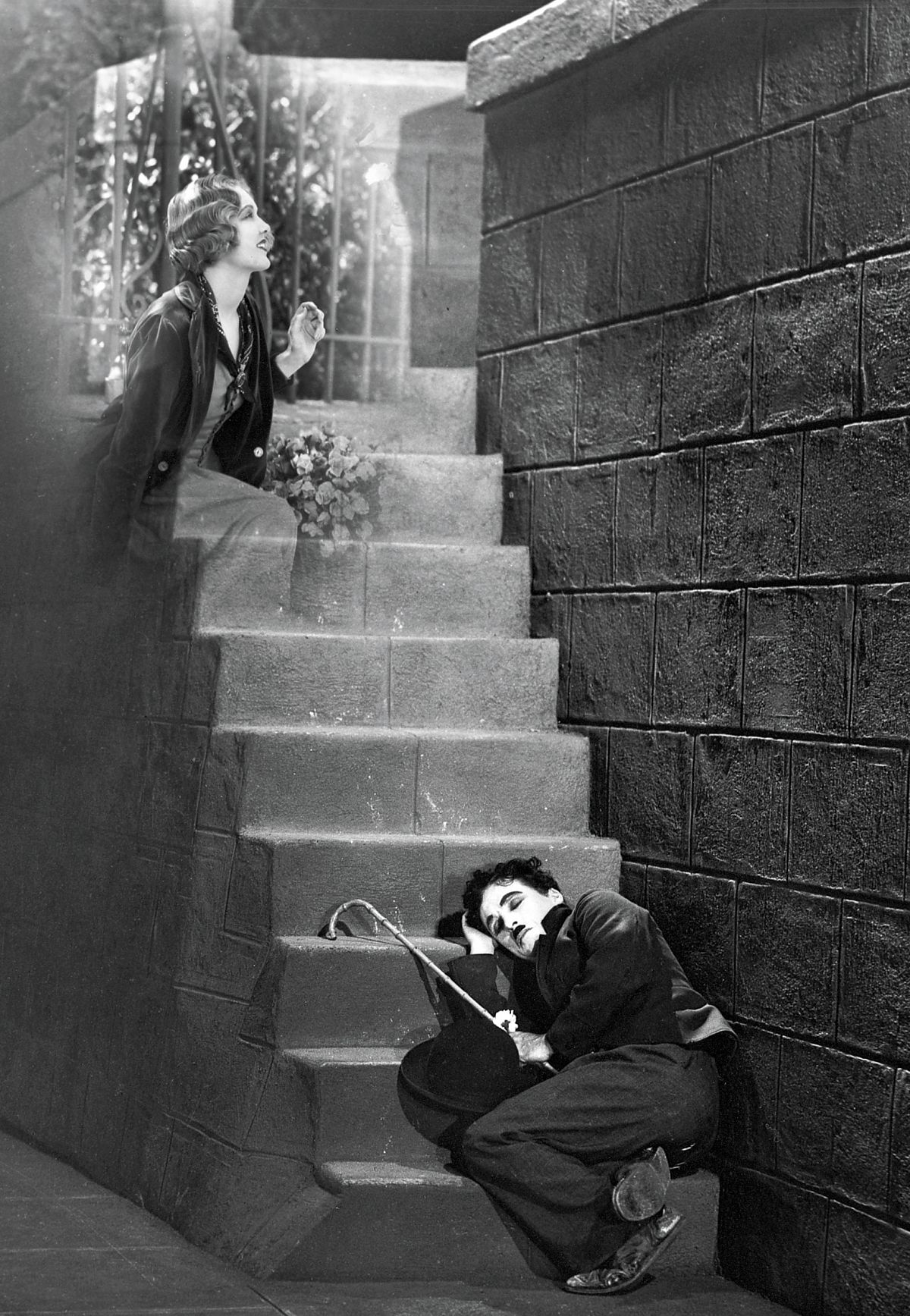 Charlie Chaplin - Lichter der Großstadt - Film-Still