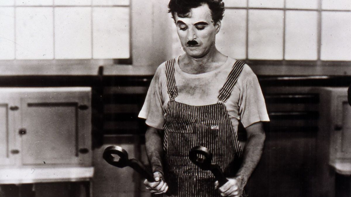 Charlie Chaplin - Moderne Zeiten - Film-Still