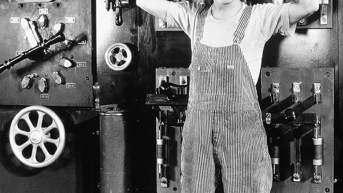 Charlie Chaplin - Moderne Zeiten - Film-Still