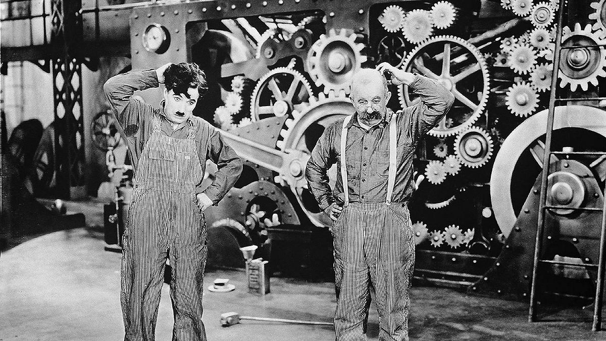 Charlie Chaplin - Moderne Zeiten - Film-Still