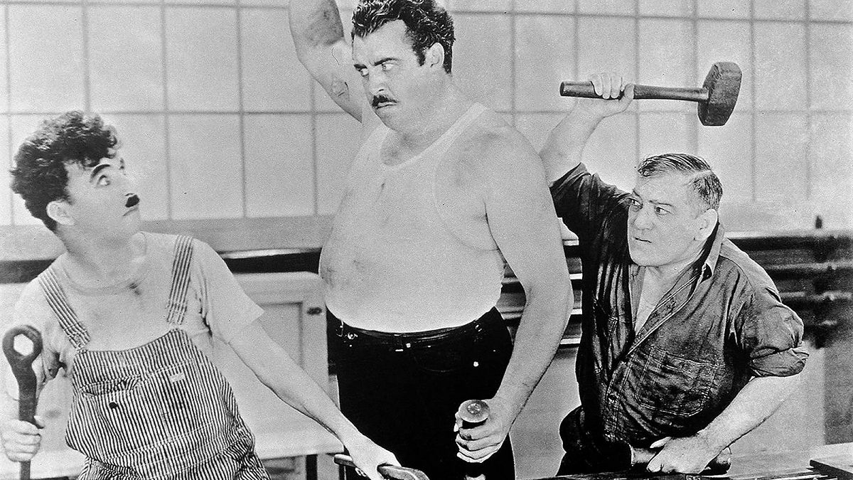 Charlie Chaplin - Moderne Zeiten - Film-Still