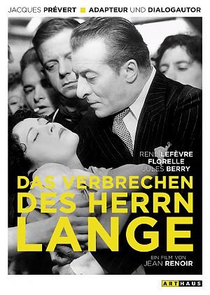 Cover zu Das Verbrechen des Herrn Lange