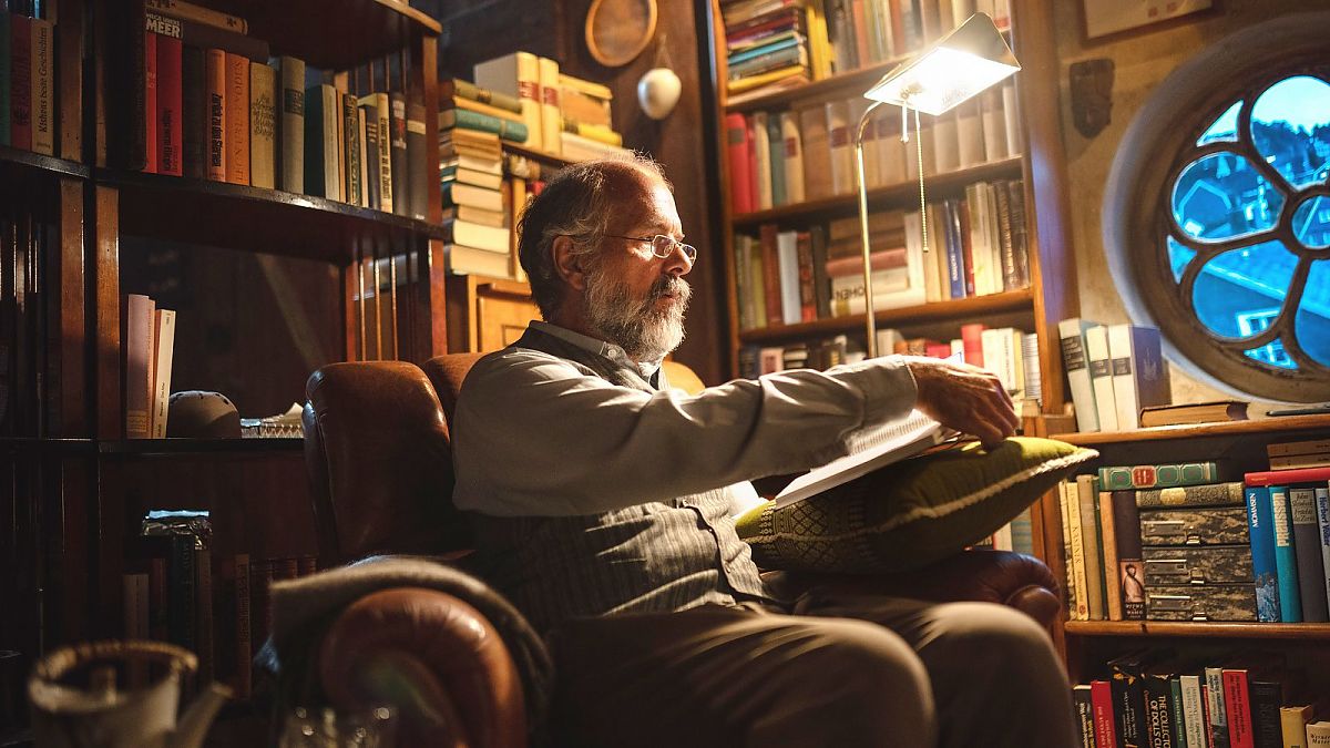 Der Buchspazierer - Film-Still