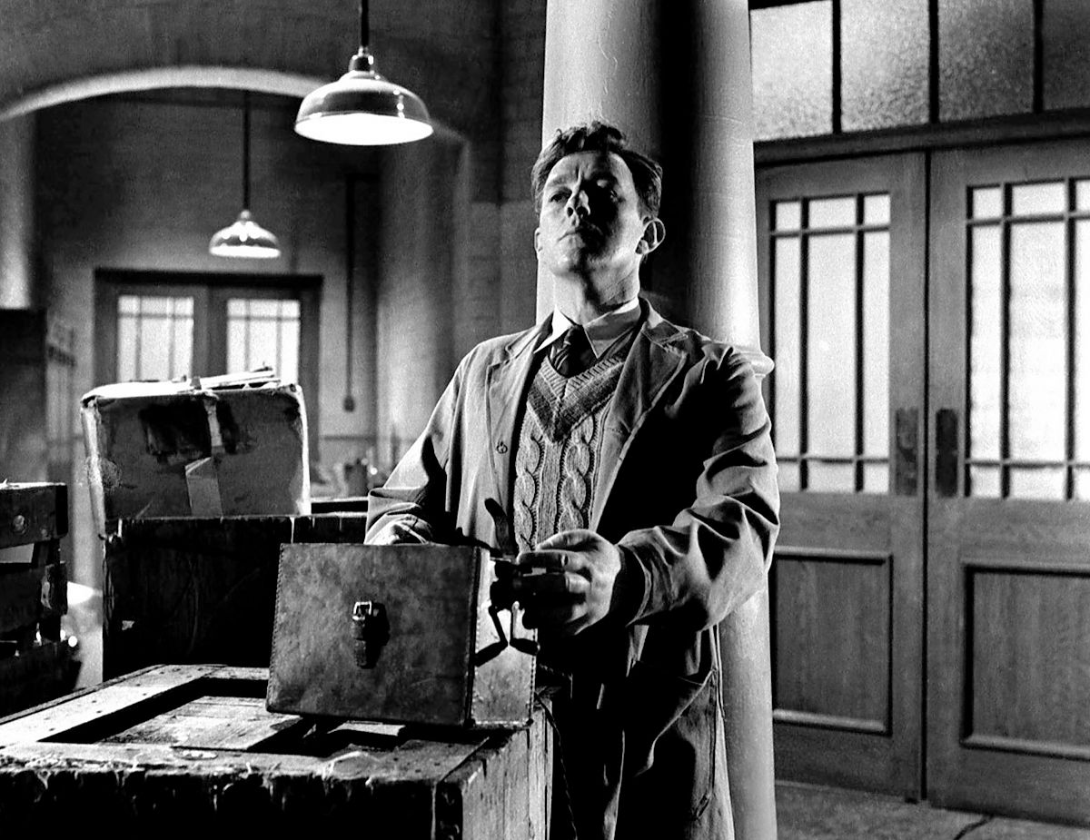 Der Mann im weißen Anzug - Film-Still