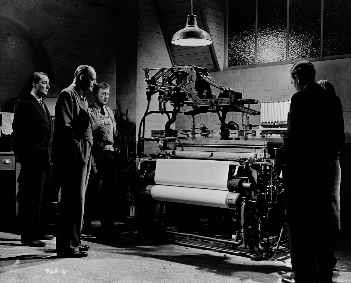 Der Mann im weißen Anzug - Film-Still