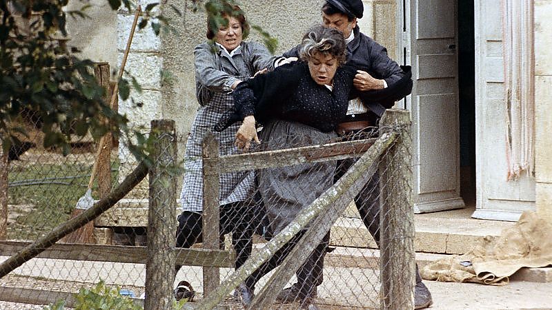 Der Sträfling und die Witwe - Film-Still