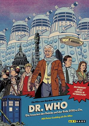 DVD-Cover Dr. Who: Die Invasion der Daleks auf der Erde 2150 n. Chr.