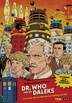 DVD-Cover Dr. Who und die Daleks