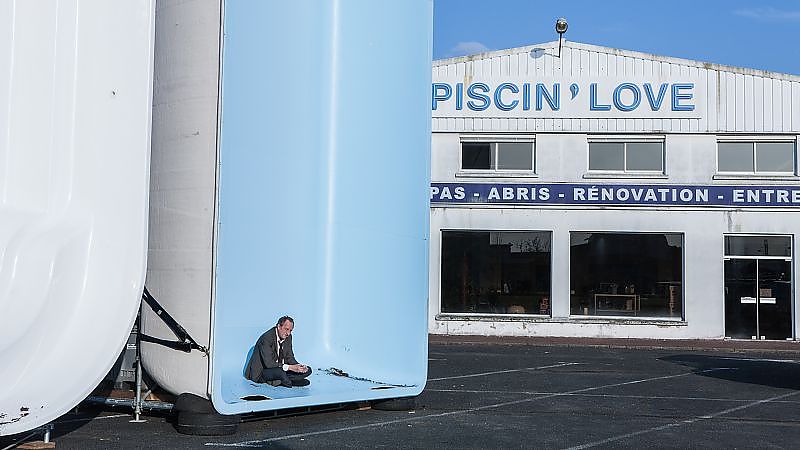 Ein Becken voller Männer - Film-Still