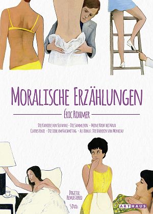 DVD-Cover Eric Rohmer - Moralische Erzählungen