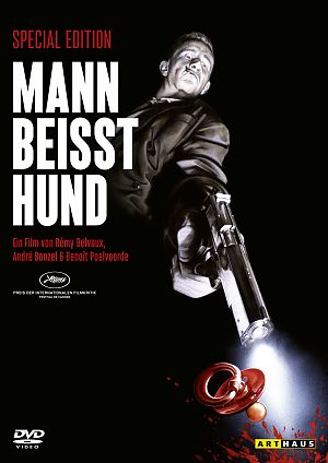 DVD-Cover Mann beißt Hund