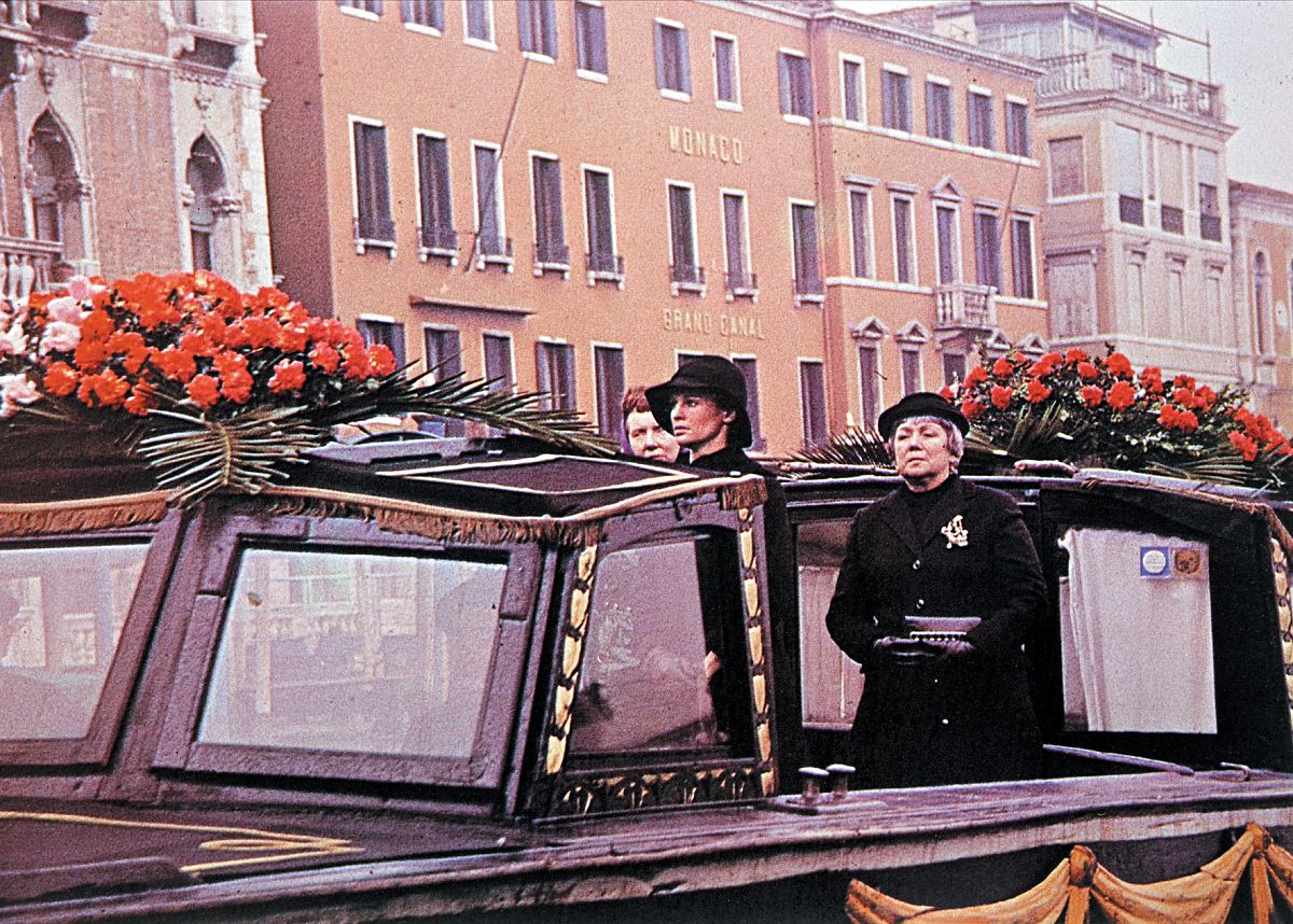 Wenn die Gondeln Trauer tragen - Film-Still